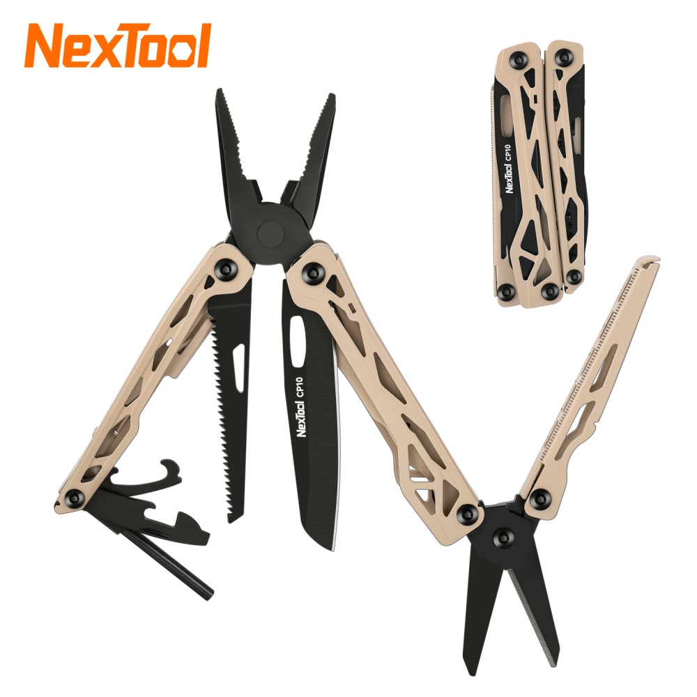 Edc Everyday Carry Knives - NexTool Camper Zange CP10 12-Funktionen-Multitool-Zange Outdoor-Ausrüstung