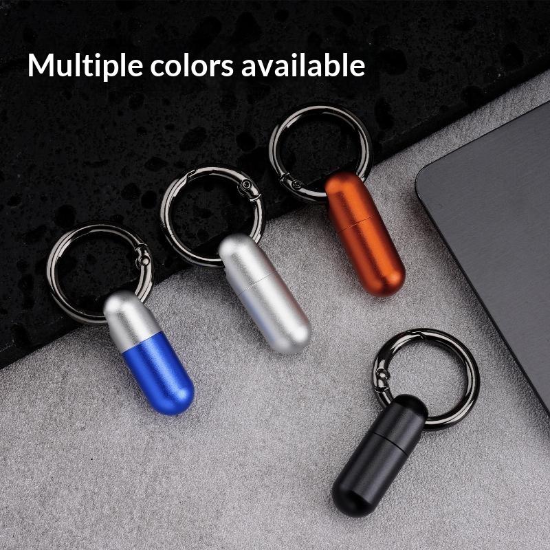 Edc Pill Carry - NEUE Wasserdichte Luftdichte Pillendose aus Aluminiumlegierung
