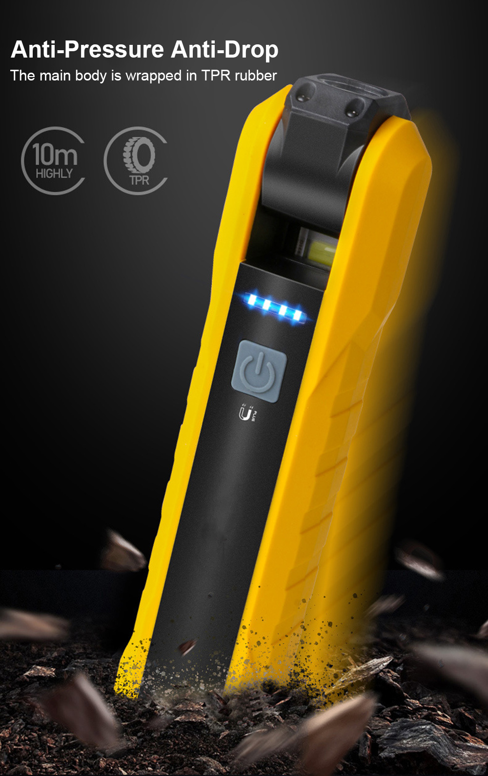 Edc Car Carry - E2 Taschenlampe EDC Mit Magnet Arbeit