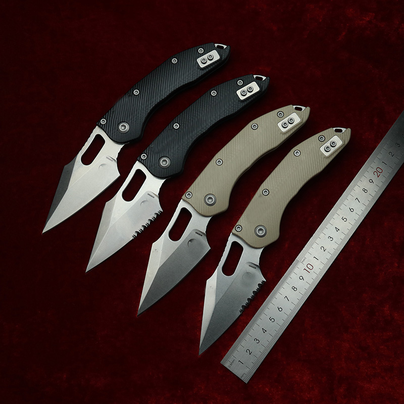 Edc Carry Clip - LEMIFSHE Manuelle Stich Strukturierte G10 Griff