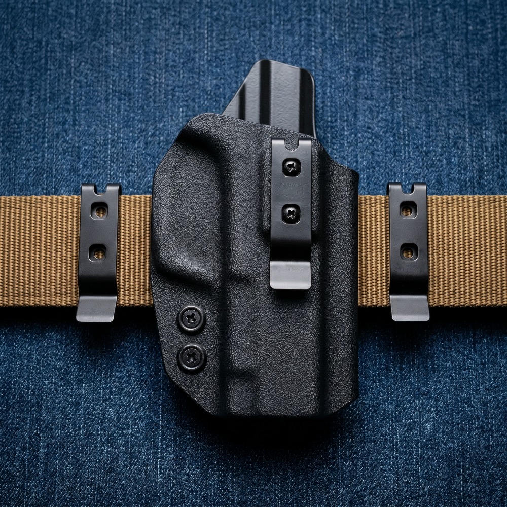 Edc Carry Belt - Metall-Taschenclip, Rückenclip, Ersatzschrauben-Set, DIY Messerscheide, Gürtelclip,