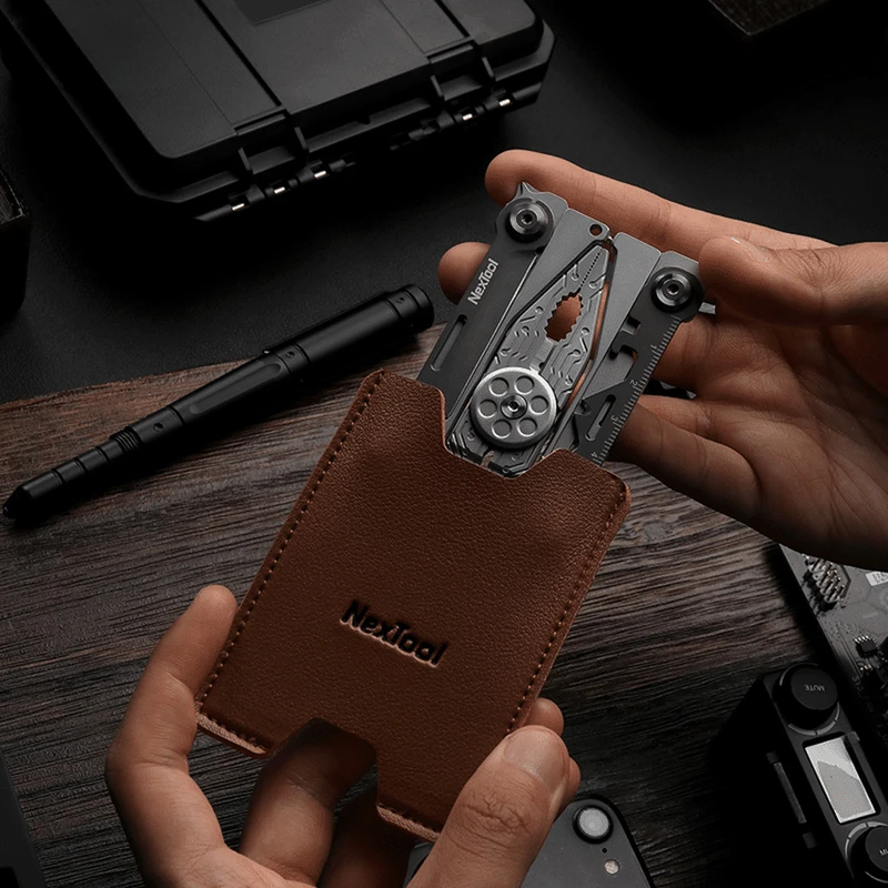 Edc Carry Pliers - Mini 14-in-1 EDC Multifunktionswerkzeug Tragbarer Outdoor-Schraubendreher