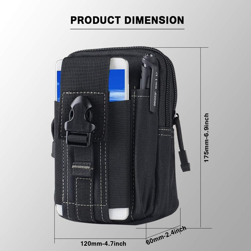 Taktische Molle-Gürteltasche,  – Edc Carry Bag Bewertung und Preis