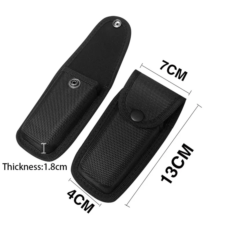 Große 13CM Schwarze Gürteltasc – Edc Everyday Carry Knives Bewertung und Preis