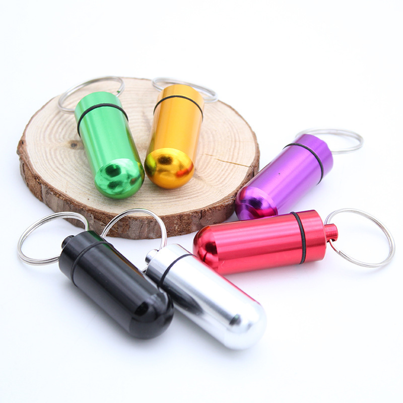 1/5 Stück Aluminium-Mini-Pille – Edc Pill Carry Bewertung und Preis