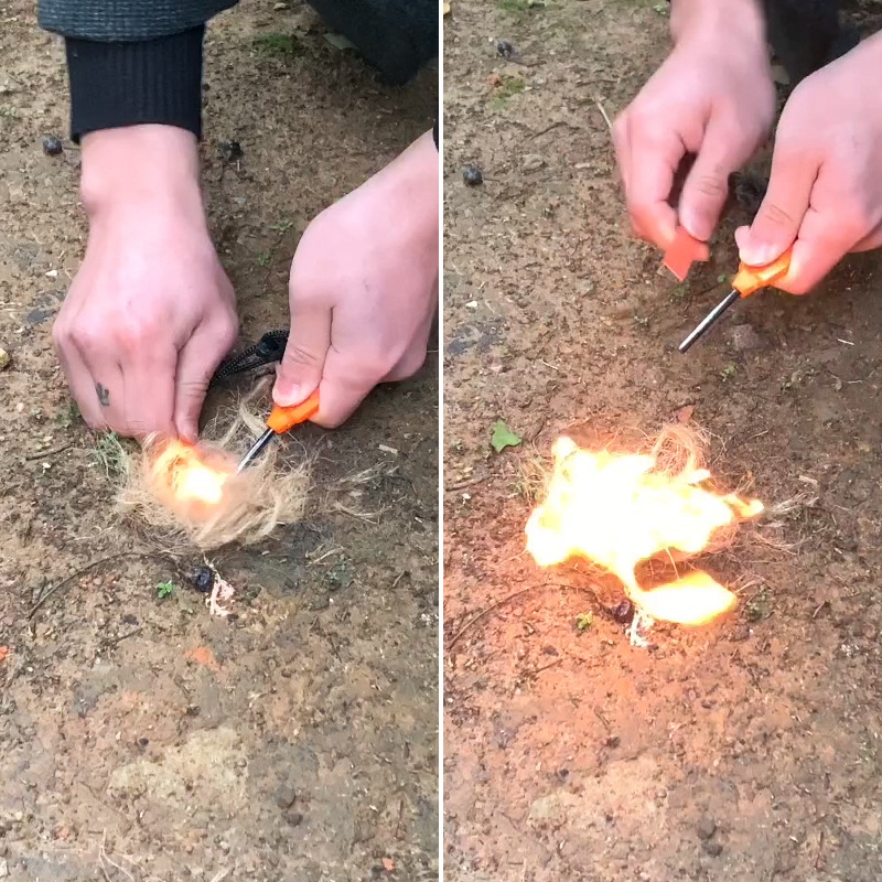 Outdoor Survival Flint Fire St – Ferro Rod Striker Bewertung und Preis