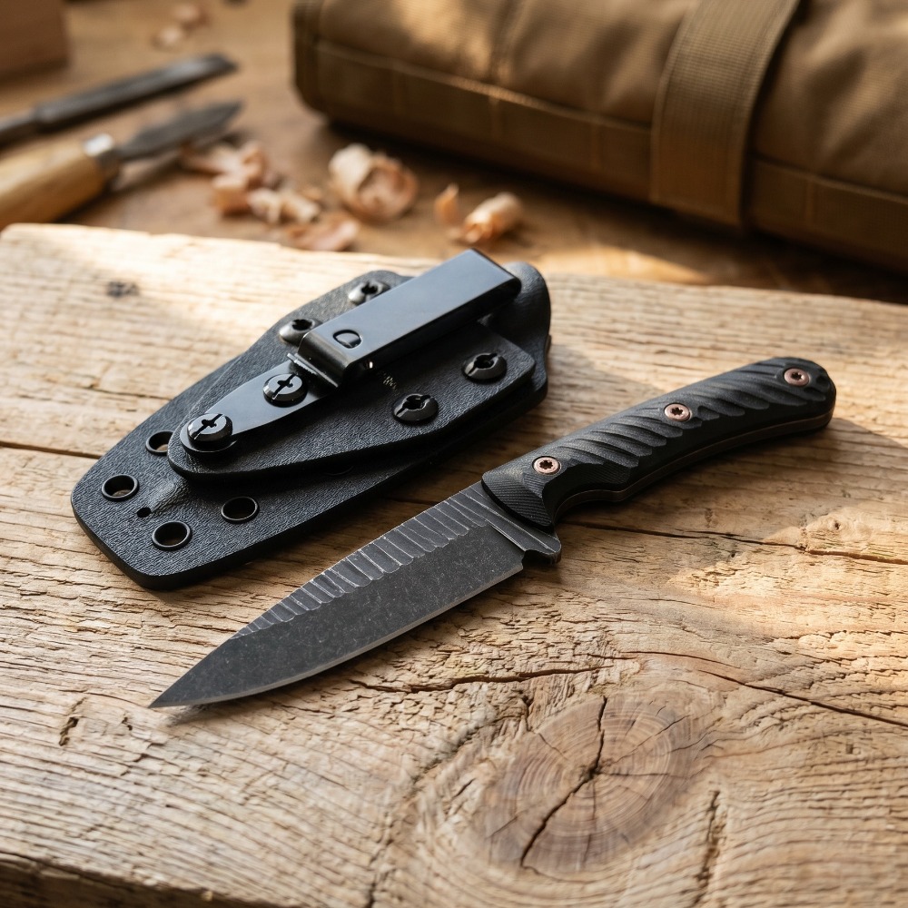 Full-Tang Bushcraft-Messer mit – Edc Carry Knife Bewertung und Preis