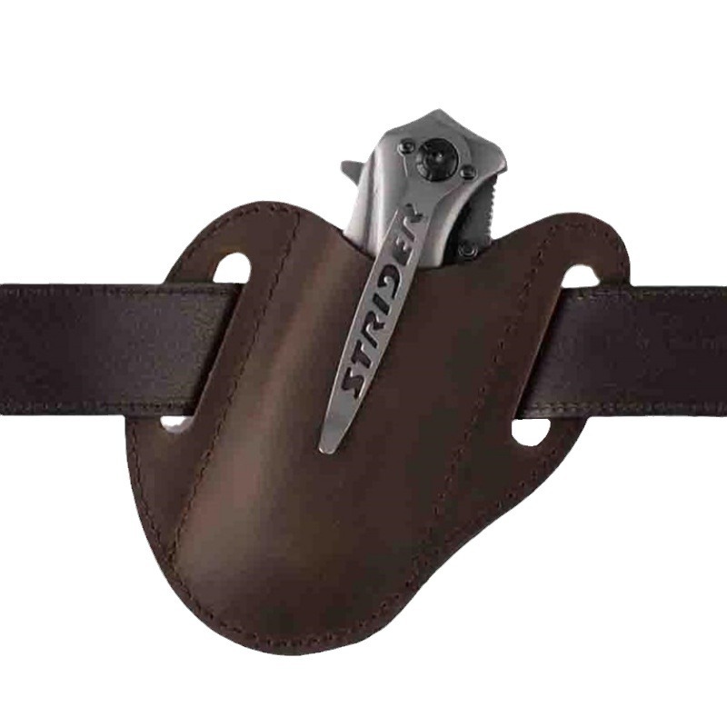 Echtes Leder Fall Für Klappmes – Edc Carry Belt Bewertung und Preis