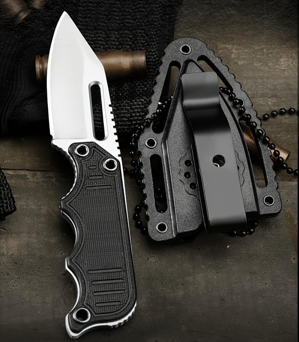 Tragbares Halsmesser mit Kydex – Edc Everyday Carry Knives Bewertung und Preis