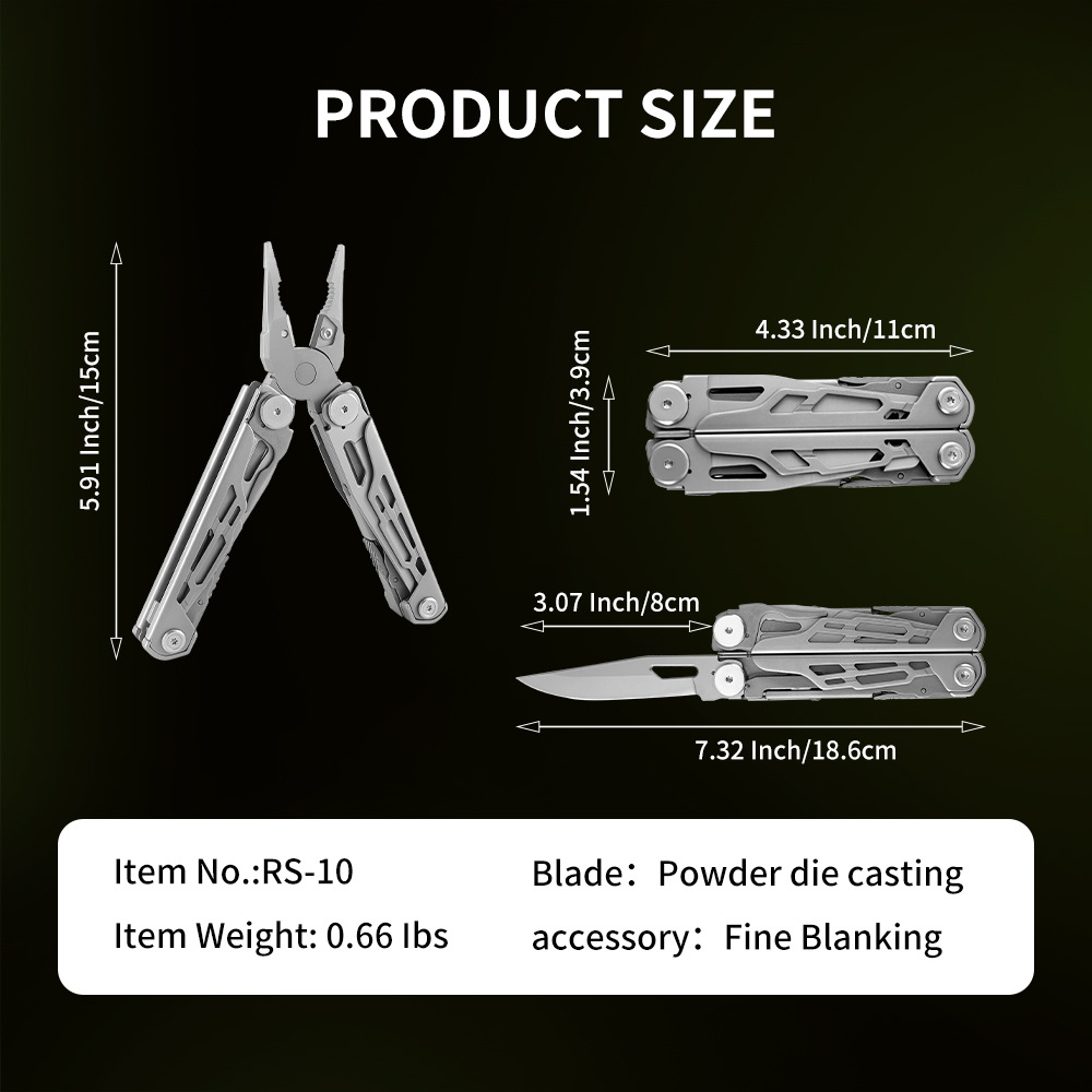 19-in-1 Multitool-Zange, klapp – Edc Carry Pliers Bewertung und Preis