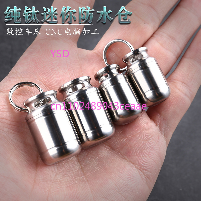 Mini Titan Wasserdichter Pille – Edc Pill Carry Bewertung und Preis