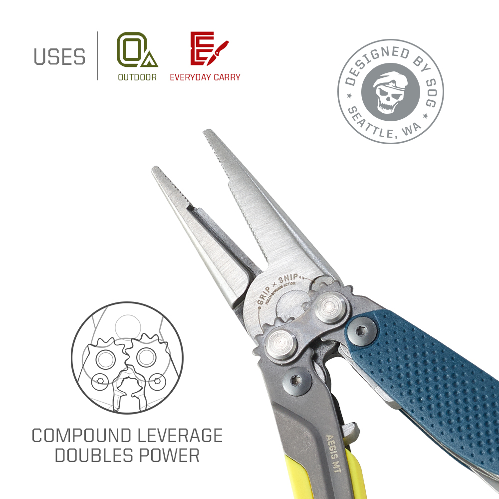 SOG 5-in-1 Aegis MT Mini tragb – Edc Carry Pliers Bewertung und Preis