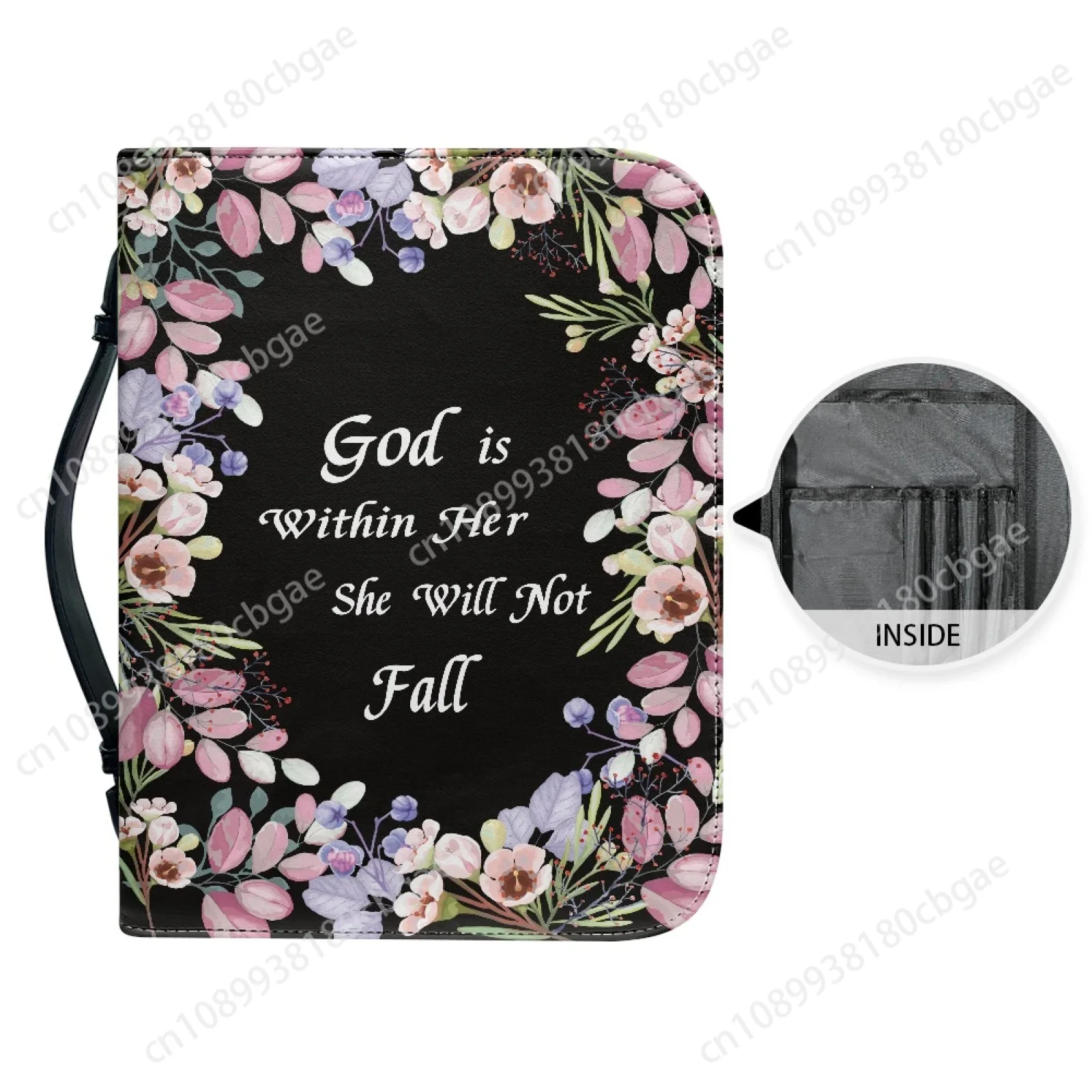 Blumen Vers Muster Leder Bibel – Edc Carry Bag Bewertung und Preis