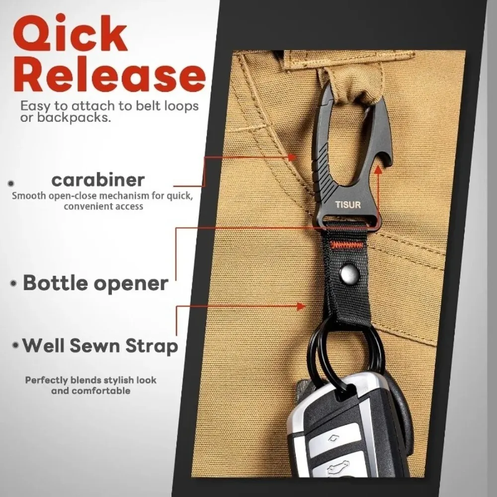 Titan-Karabiner Schlüsselanhän – Edc Carry Clip Bewertung und Preis