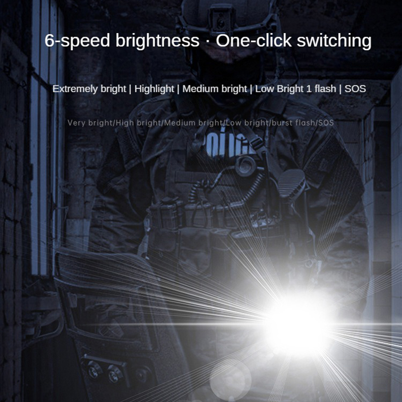 Typ-C USB wiederauf ladbare 21 – Edc Carry Flashlight Bewertung und Preis
