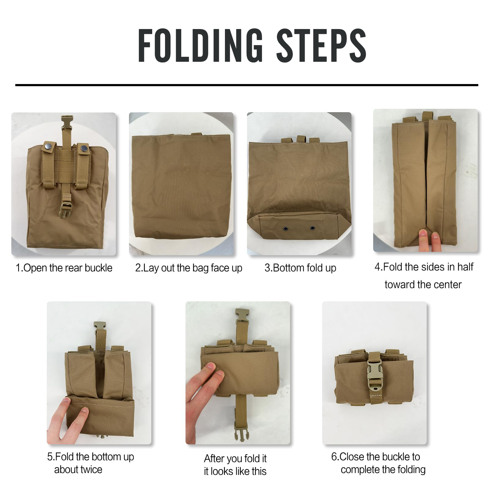 Neue Molle Folding Dump Drop M – Edc Carry Holster Bewertung und Preis