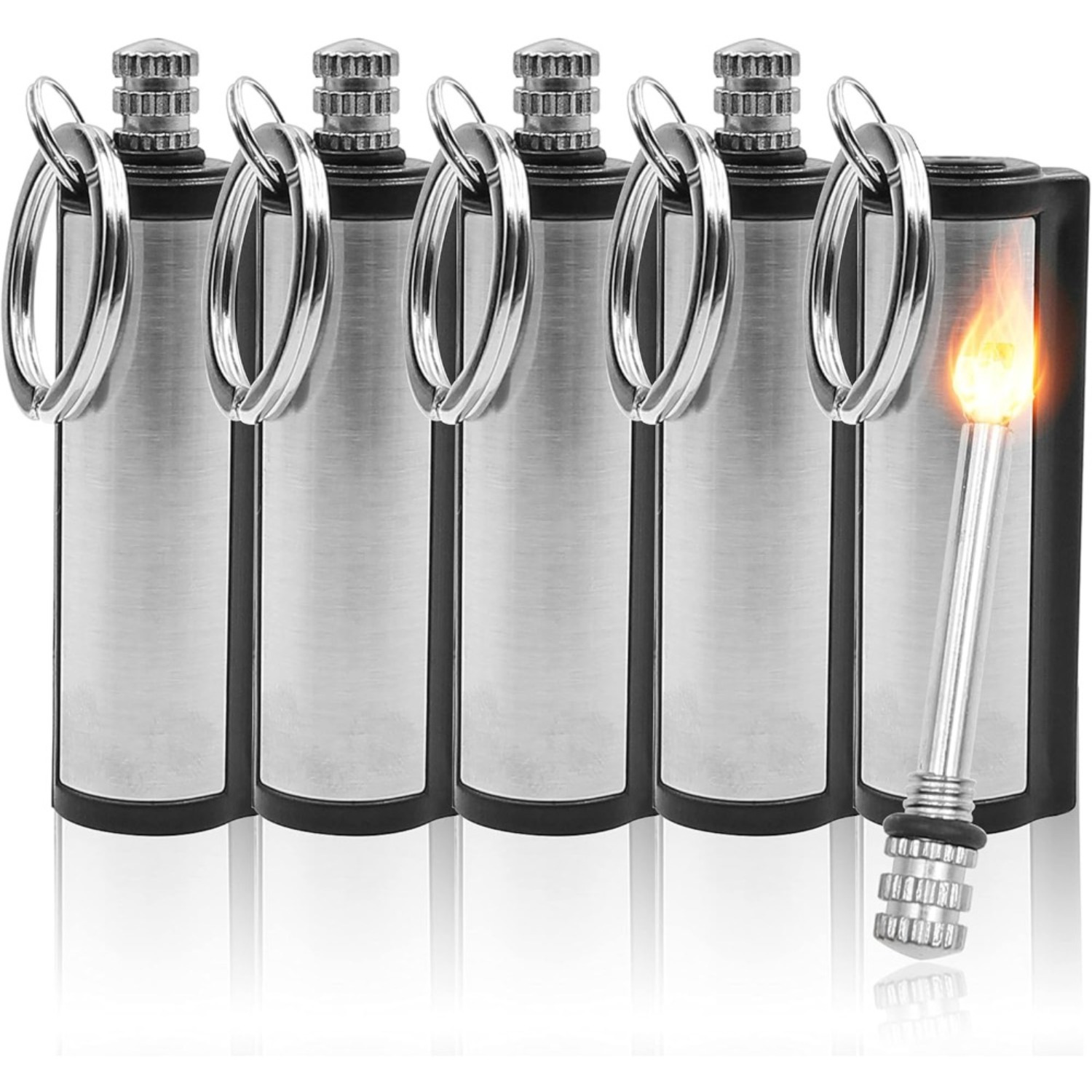 1–5er-Pack Magnesium-Feuerstei – Ferro Rod Striker Bewertung und Preis