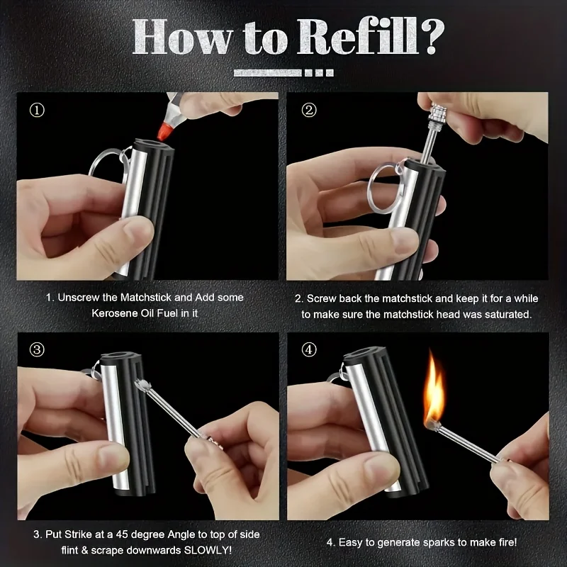 1–50 Stück Match-Feuerzeug, Fe – Ferro Rod Striker Bewertung und Preis