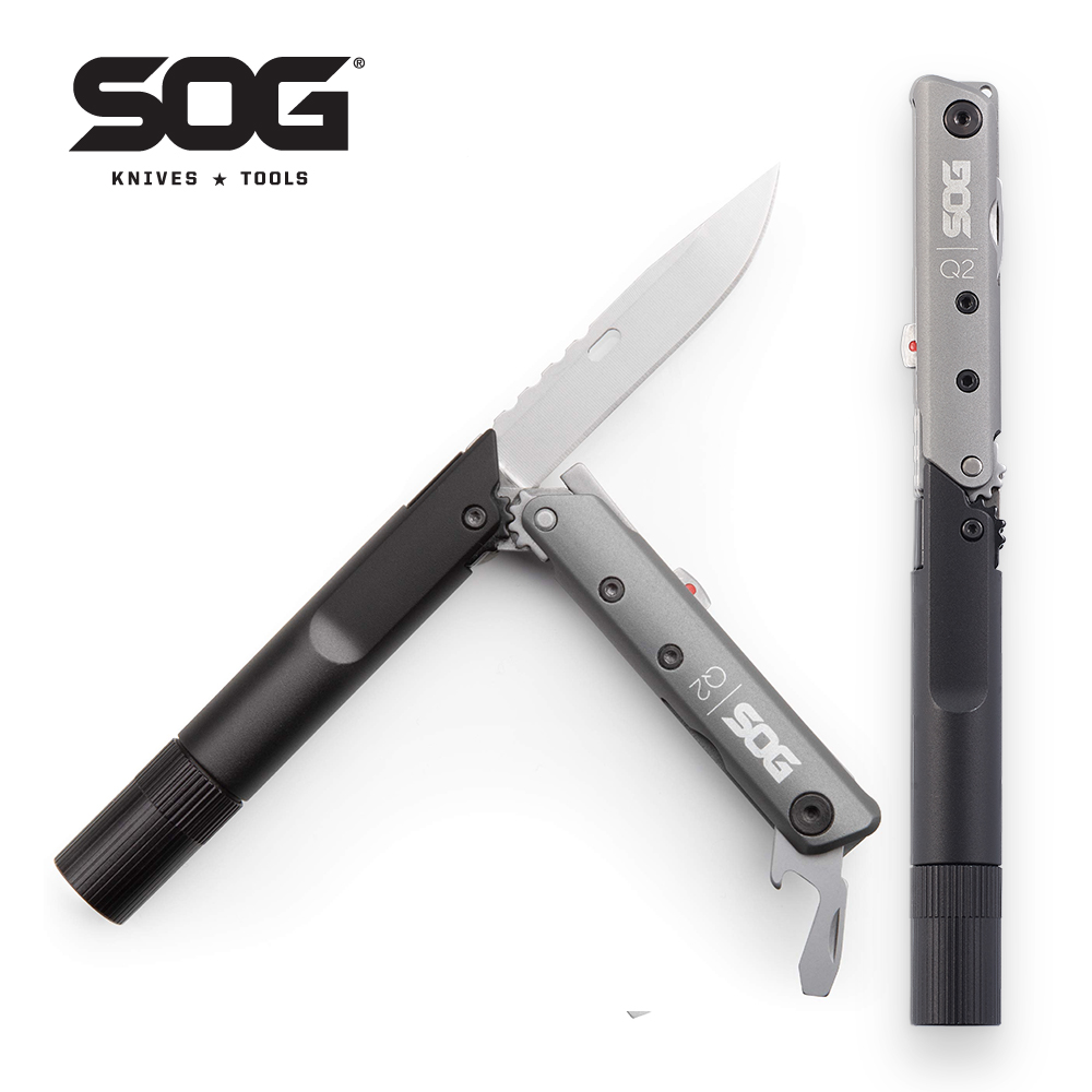 SOG BATON Q2 4-in-1-Multitool- – Edc Carry Flashlight Bewertung und Preis
