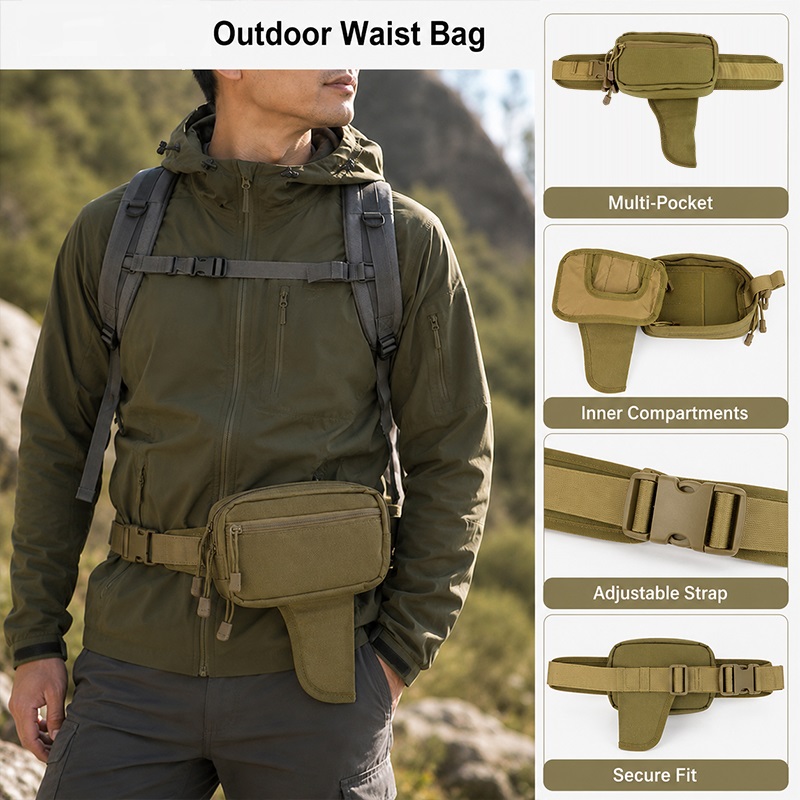Multifunktionale Hüfttasche au – Edc Concealed Carry Belt Bewertung und Preis