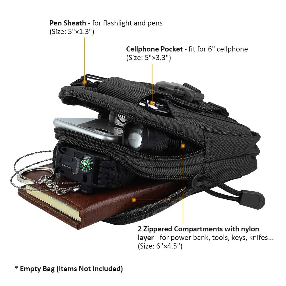Outdoor-Ausrüstung Werkzeug-Ga – Edc Concealed Carry Belt Bewertung und Preis